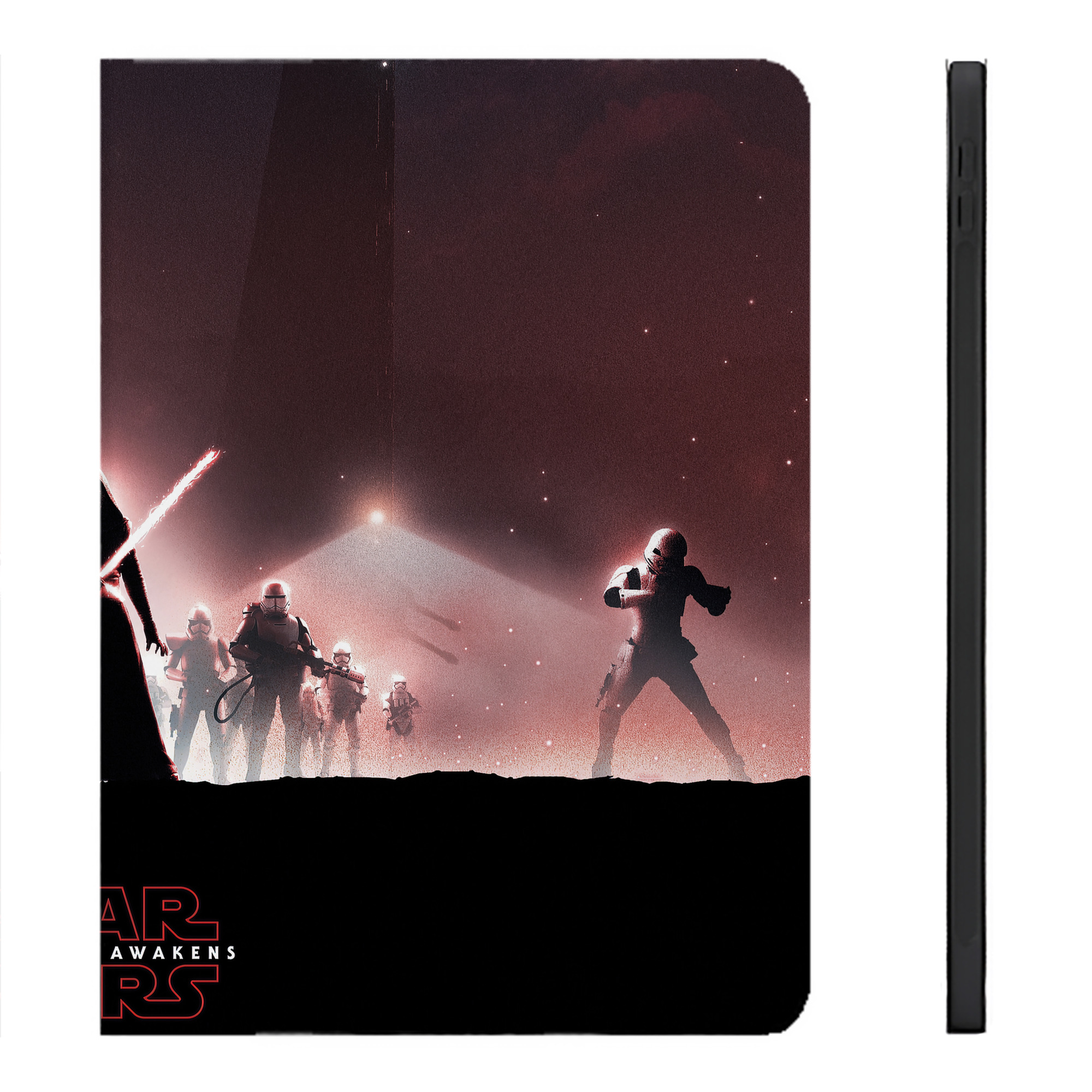 （画像用） スター・ウォーズ Star Wars IPadケース ペンホルダー付き ブックスタイルデザイン